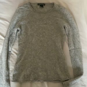 Gray Cashmere Sweater